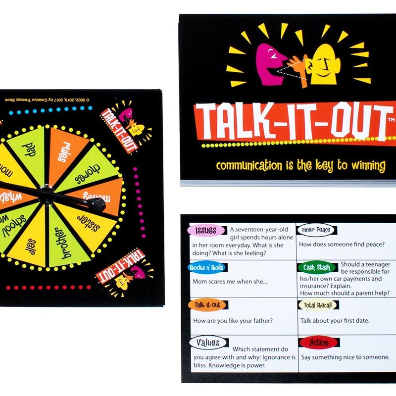 Creative Therapy Store Talk-It-Out: A Therapeutic Board Game Designed to Encourage Teens to Communicate - Image 3